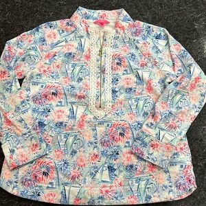 Lilly Pulitzer Popover in fireworks print